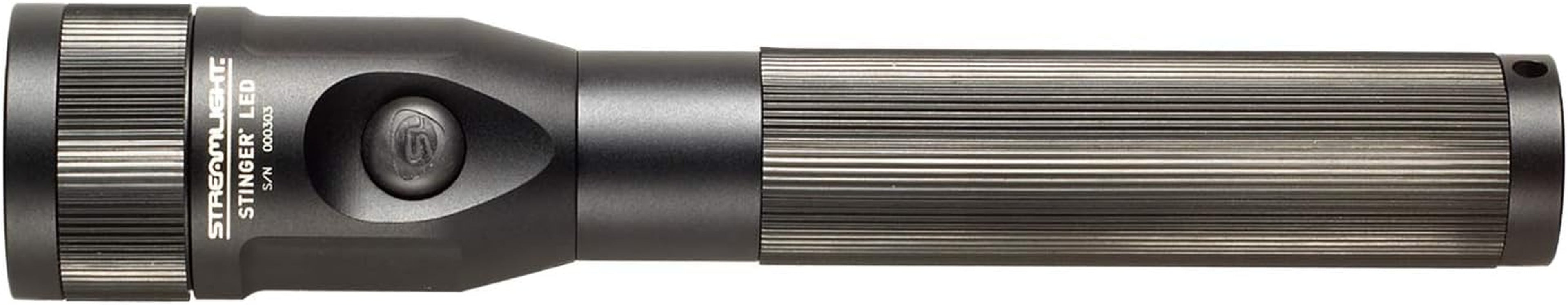 75710 Stinger C4 LED Rechargeable Flashlight with Nimh Battery without Charger, Black - 425 Lumens